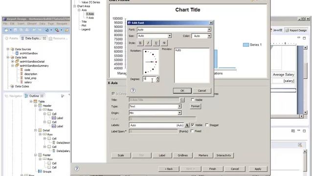 Developing BIRT reports to access Hortonworks Sandbox смотреть онлайн