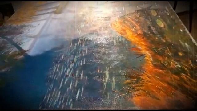 "Осенний блюз" Холст, масло 72х90