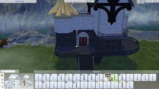 Строим в Симс 4 дом вампира — часть 1 смотреть онлайн