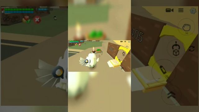 passing the game chicken Gun 405 #minecraft #minecraft #chickengame #chickenpieces #gaming #roblox