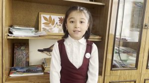 Расул Гамзатов «Журавли». Читает Арина Ибиева (Оренбургская область)