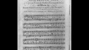 To Anacreon In Heav'n