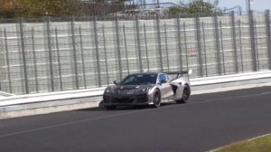 2025 Chevy Corvette ZR1 Prototype With Big Rear Wing Spied   Part 1