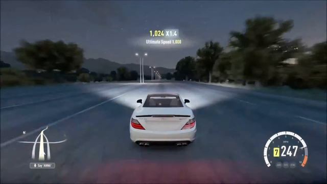 Forza Horizon 2: 271 MPH Mercedes-Benz SLK 55 AMG ! смотреть онлайн