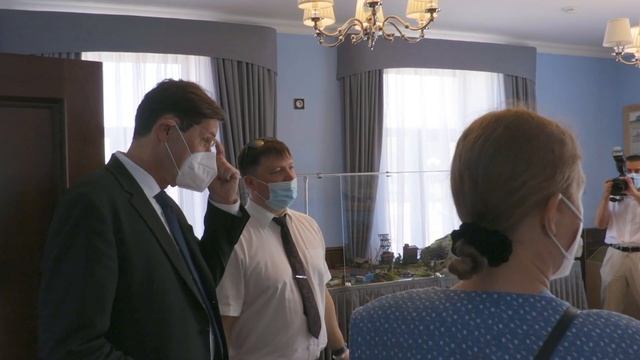 Посещение Свердловской детской железной дороги генеральным консулом Германии в Екатеринбурге смотреть онлайн