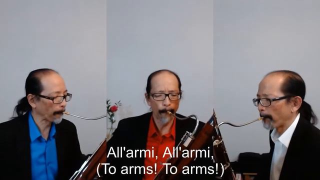 DI QUELLA PIRA arranged for 3 bassoons by MICHAEL HOPE смотреть онлайн