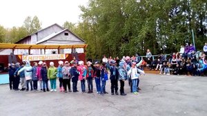 Визитка 7 отряда - лагерь "Орленок", 1 смена 2018 года
