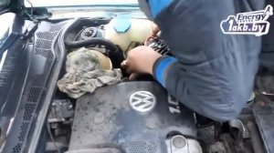 Замена аккумулятора на VW Polo 1998, 2 0 бензин