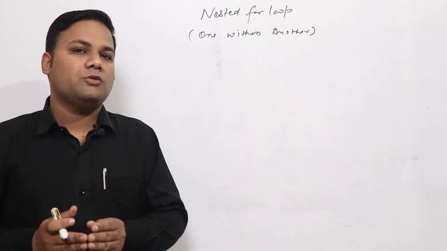 Nested for loop in java with example