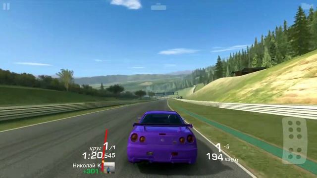 Real racing 3-тест драйв Nissan Skyline GT-R V-SPEC (R34) смотреть онлайн