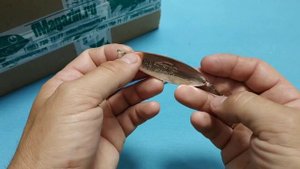 Видеообзор блесны Колебалка Питер Удачная по заказу Fmagazin