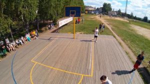 БАСКЕТБОЛ 1Х1. 2014. Карпогоры. Streetball. Street basketball.