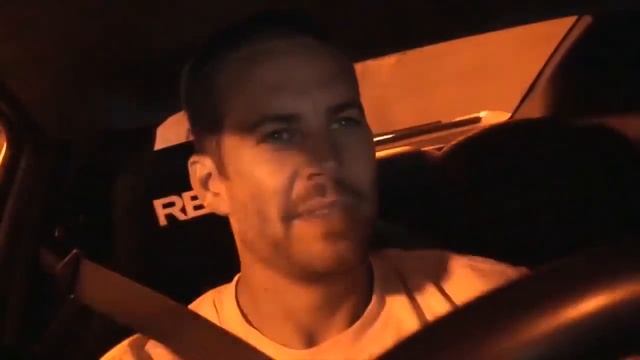 Пол Уокер   редкое видео  Незадолго до съёмок Форсаж 7