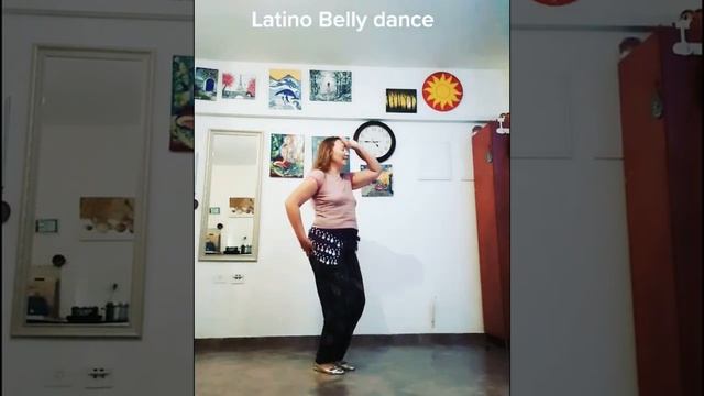 Latino Belly Dance. Lesson for Beginners / Урок Латино Белидэнс. Основные шаги для Начинающих/ לטינ