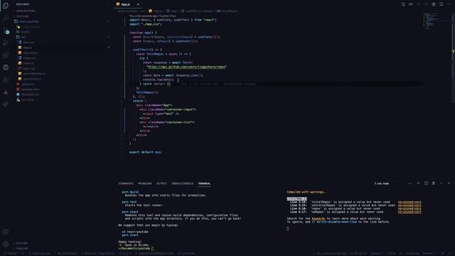 Criando um campo de busca no React смотреть онлайн