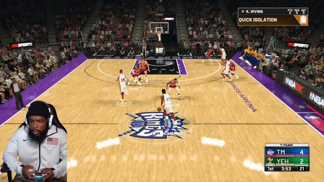 My First NBA 2K21 MyTeam Game!! смотреть онлайн