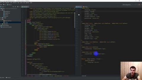 Бургер меню на HTML, CSS, JS (Полный разбор)