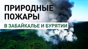 В Бурятии и Забайкалье бушуют лесные пожары — видео
