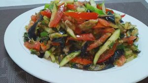 САЛАТ ИЗ БАКЛАЖАНОВ