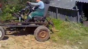 самодельный трактор ЗИД