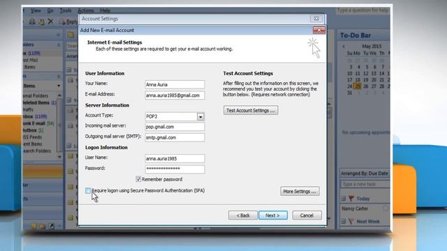 How to add an email account in Microsoft® Outlook 2007 смотреть онлайн
