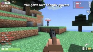 SPRAYING VILLAGERS IN NEW MINECRAFT SHOOTER .IO GAME!! | HILARIOUS MINECRAFT MEMES | Krunker.io