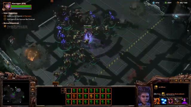 Starcraft 2 heart of the swarm part 11 live смотреть онлайн
