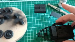 Диорама "Где то в тылу". Процесс создания. Creating a diorama