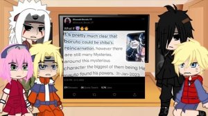 Boruto Time trevel arc react to Boruto | BoruSara | ???