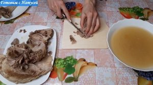 Зельц. Рецепт в бутылке!!! Зельц из рульки в домашних условиях.