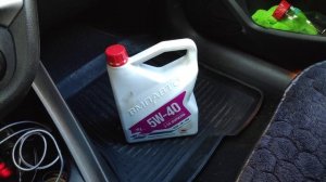 масло ВМПавто 5w-40 , залил в двигатель 17.10.23 Лада Vesta 1.6