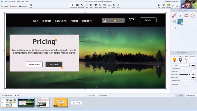 The Incredible Snagit Tool Bar | A "Learn One New Thing" Webinar смотреть онлайн