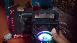 How  to use kts 1057 speaker