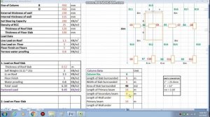 BUILDING  LOAD l (G+2) STORY BUILDING l IN EXCEL- BY CIVIL SMART