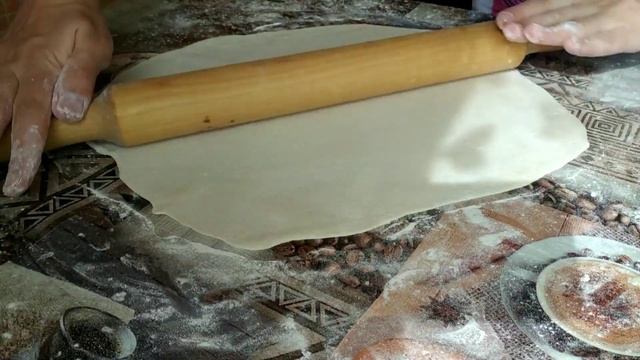 КАТЛАМА. С ЛУКОМ И ЗЕЛЕНЬЮ. ТАК ВКУСНО НЕ БЫВАЕТ.