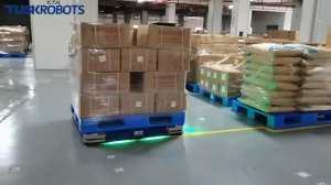 AMR роботы на складах компании пищевой промышленности