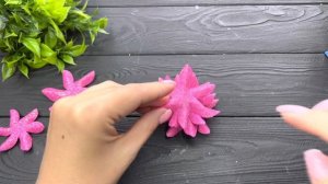Как сделать Цветы из фоамирана Своими руками Flores de fomi