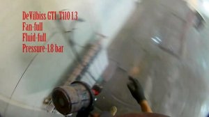 DeVilbiss GTI T110 & Iwata Bellaria . Nissan Teana.