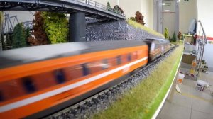 Макет железной дороги ОСЕНЬ#ФОТО и ВИДЕО