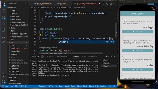 Flutter API Integration