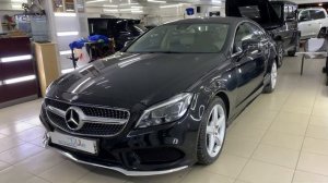 Устранили запотевание фары на Mercedes CLS