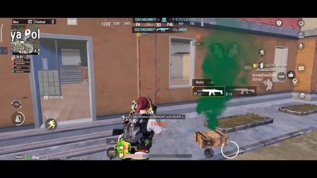 MIDDLE OF THE NIGHT ✨ 60 FPS BGMI MONTAGE|Goutam2op|