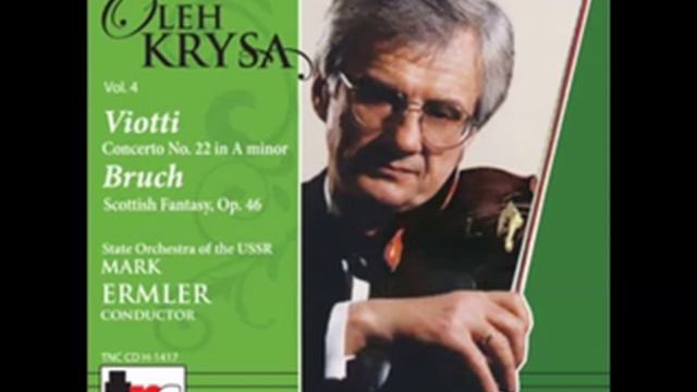 Oleh Krysa Viotti Violin Concerto No  22 in A minor , III  Agitato assai смотреть онлайн