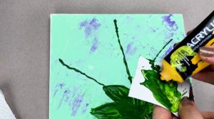 Задача №3 Абстрактная демонстрация цветов орхидеи акриловой живописью