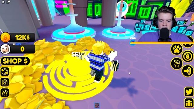 СТАЛ АДМИНОМ КАЧКОМ! ТЕПЕРЬ У МЕНЯ ВСЯ ВЛАСТЬ! МОГУ РАЗРУШИТЬ ВСЕХ В СИМУЛЯТОРЕ СИЛЫ В ROBLOX смотреть онлайн