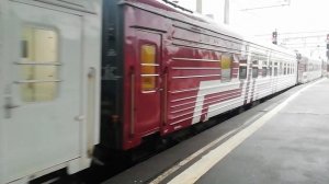 фирменный поез "гранд экспресс", с электровозом ЭП2К-238