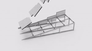 Система промышленного индустриального фальшпола TECHNORAPTOR-RFL от СИСТЕМА КМ®️