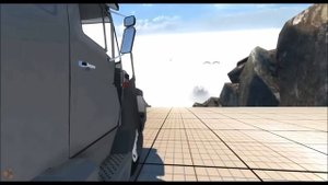 BeamNG.Drive Mod : ZIL 5417 Trailer head (physics Crash test)