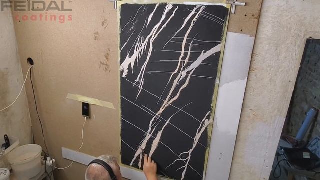 Как создать мрамор своими руками, простая техника! Декоративная штукатурка! смотреть онлайн