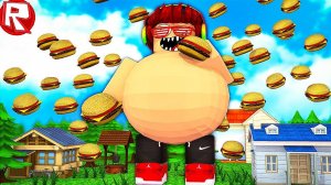 РОБЛОКС ТОЛСТЫЙ ГИГАНТ ПОЖИРАЕТ ВЕСЬ ГОРОД В ROBLOX СИМУЛЯТОР ВИДЕО ИГРА КАК МУЛЬТИК ДЛЯ ДЕТЕЙ